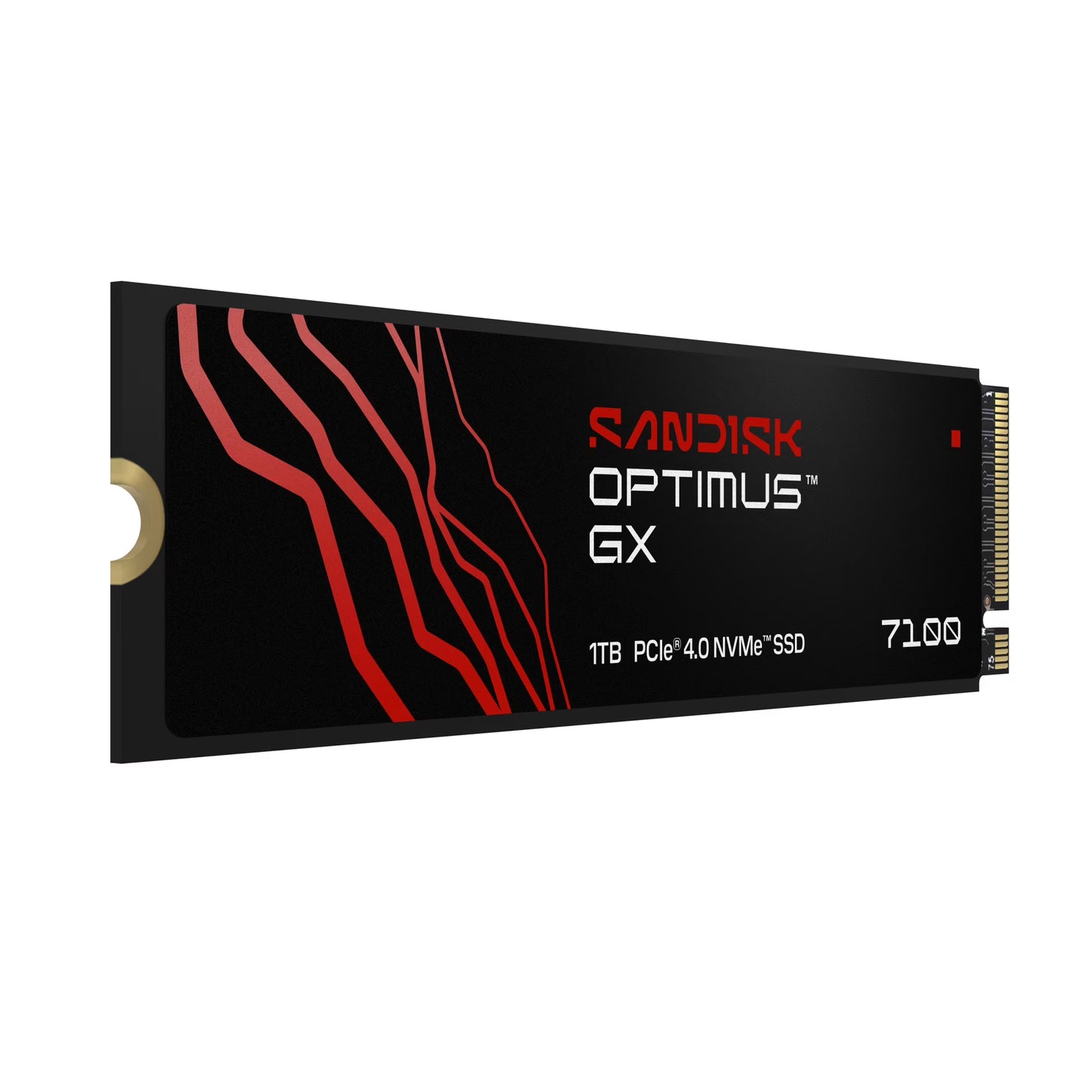 SANDISK Optimus GX 7100 NVMe Internal Gaming SSD Solid State Drive - Gen4 PCIe, M.2 2280, Up to 7,250 MB/s