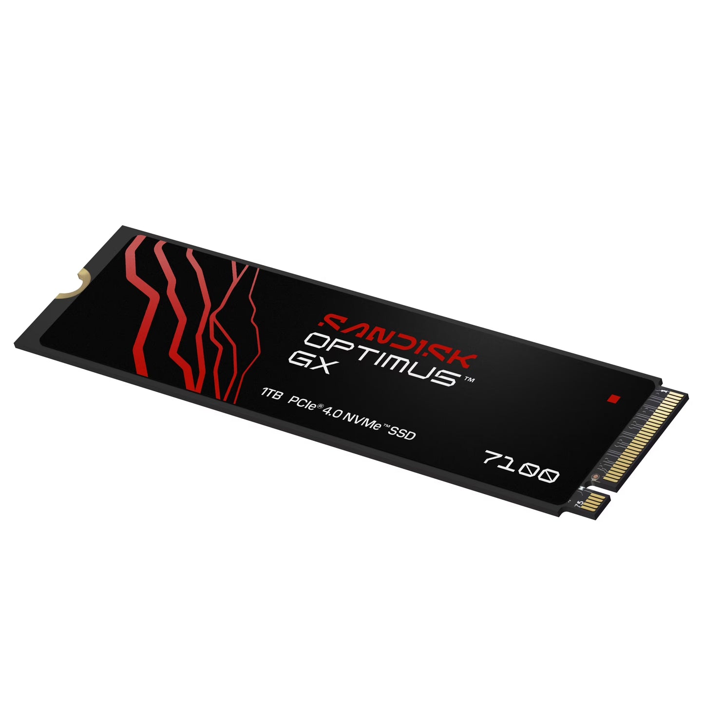 SANDISK Optimus GX 7100 NVMe Internal Gaming SSD Solid State Drive - Gen4 PCIe, M.2 2280, Up to 7,250 MB/s