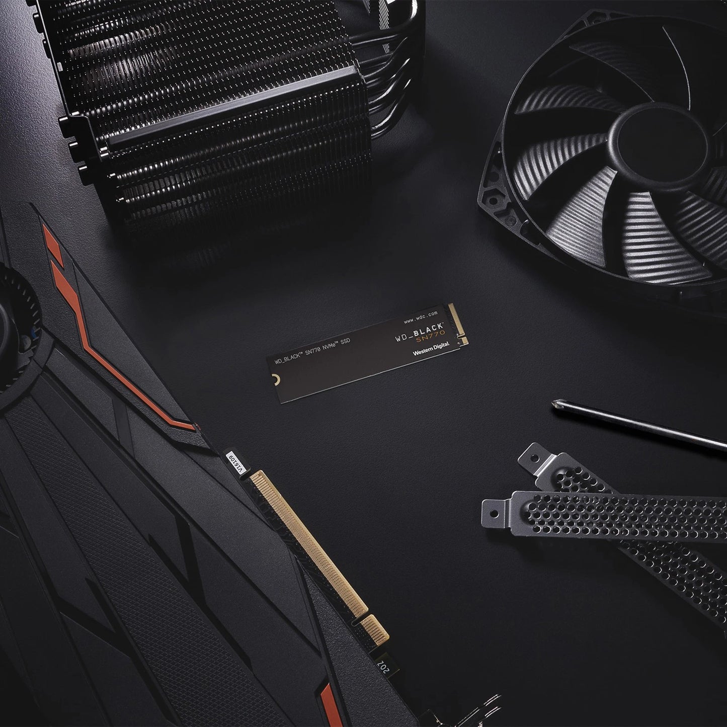 WD_BLACK 500GB SN770 NVMe SSD Internal SSD, Gaming - WDS500G3X0E-00B3N0