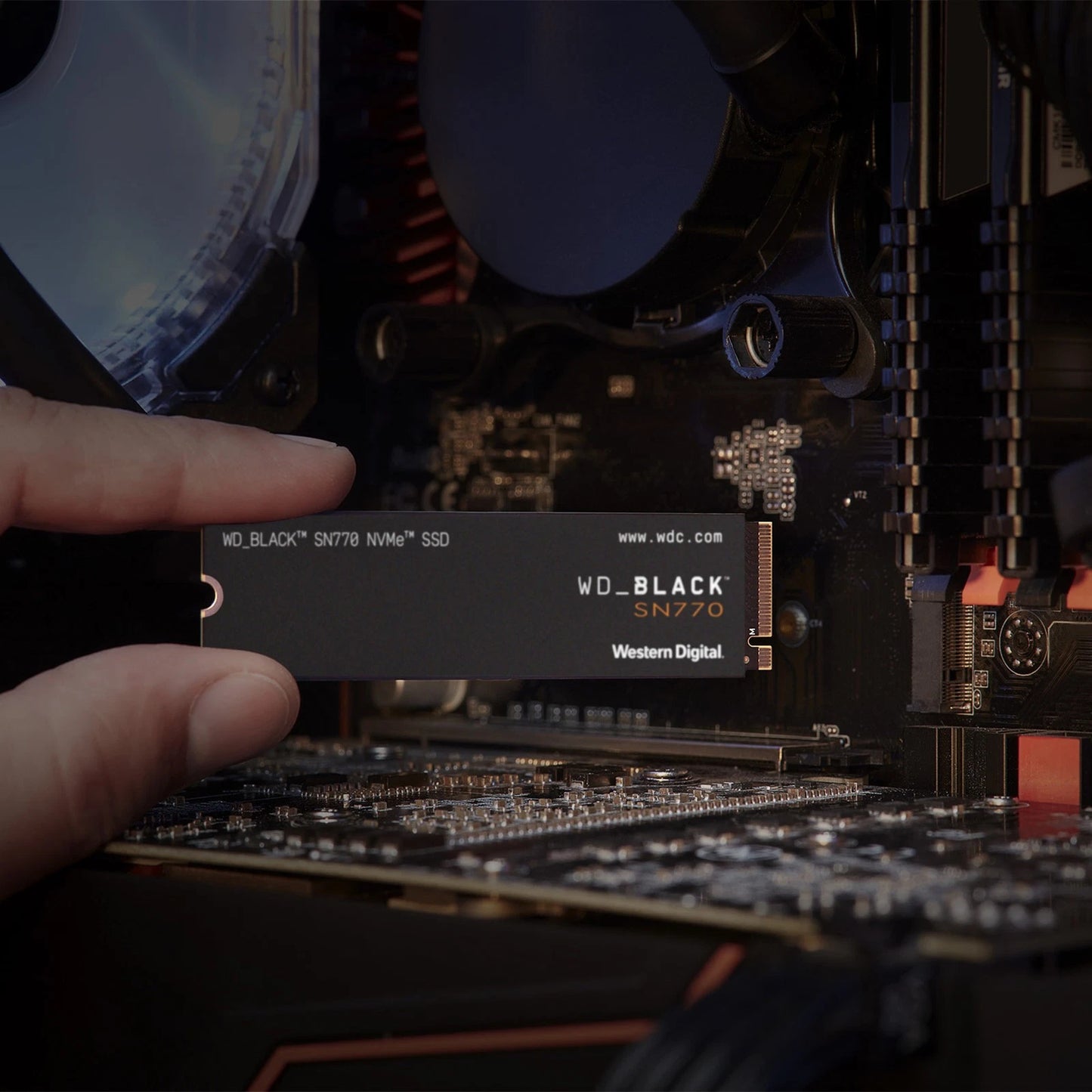 WD_BLACK 500GB SN770 NVMe SSD Internal SSD, Gaming - WDS500G3X0E-00B3N0